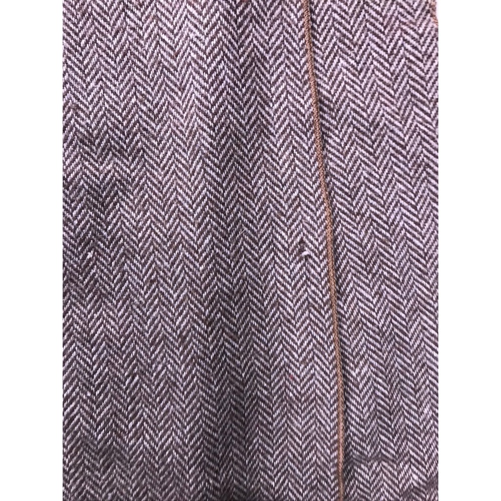 Vintage Betmar Cape Women OS Brown Herringbone Wool Blend Made in USA - Picture 11 of 12